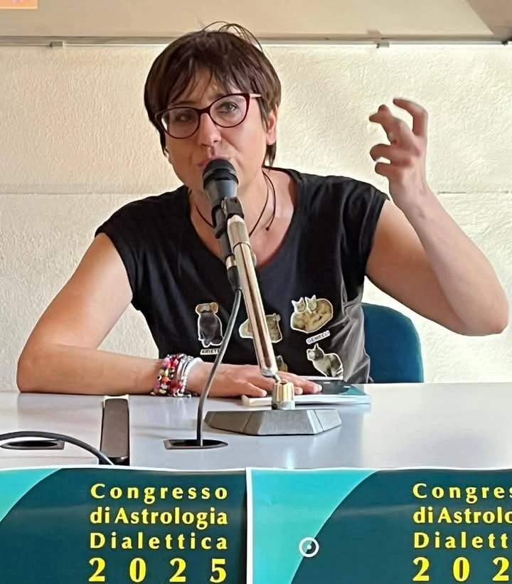 Elena Cartotto al Congresso di Astrologia Dialettica, 2025